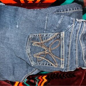 Wrangler Q Baby Boot Cut Jeans 7/8 x 34